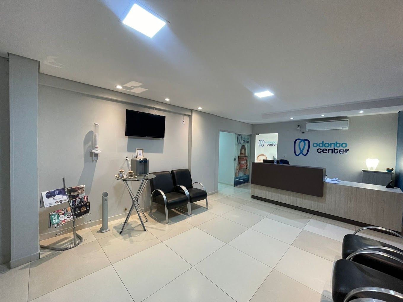 Recepção do Odontocenter Divinópolis